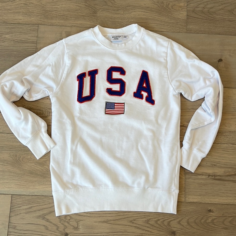 Long sleeve USA sweater